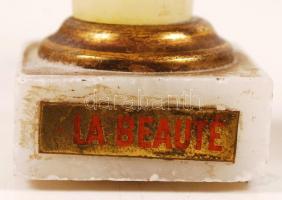 A Szépség: bronz rokokó szobor másolatok márvány talapzaton / Bronze statuette copies 16 cm