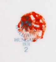 Szász Endre által tervezett Hollóházi jelzett porcelán váza / Faces designed by Endre Szasz Hollohaz...