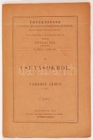 Vámbéry Ármin: A csuvasokról Bp., 1883. MTA. 50p.