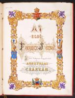 Védett! 1880 Címeres nemesi kiváltságlevél Hérics Tóth János soproni törvényszéki elnöknek, törvénye...