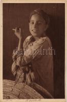 3 db RÉGI használatlan Bedouin folklór motívumú képeslap / 3 old unused Bedouin folklore motivecards