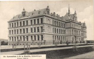 Beszterce, Bistritz; grammar school