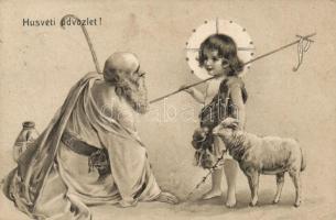 42 db RÉGI motívum lap, üdvözlőlapok, közte néhány litho / 42 old motive cards, greeting cards, incl...