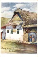 Rimaszombat - 15 db RÉGI városképes lap, benne egy speciális bélyegzéssel / 15 old postcards, So. Stpl