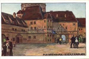 Pleissenburg, Exerzierplatz, International Baufachausstellung mit Sonderausstellungen Leipzig 1913 / square s: H. Dörffel