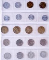1948-2003. 2f-100Ft éremgyűjtemény gyűrűs műbőr albumban, 6 berakólappal T:vegyes