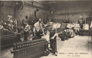 Paris, Hotel des Monnaies, La Coulée / coin factory, casting, interior (EB)