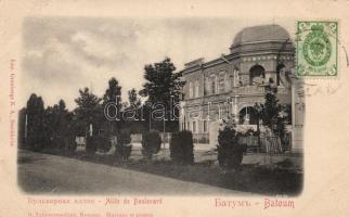 Batumi, Batoum; Allée de Boulevard / alley