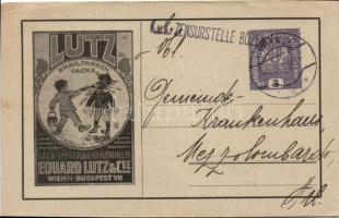 Lutz Farben Lacke / Lutz colored paints advertisement Ga (b)