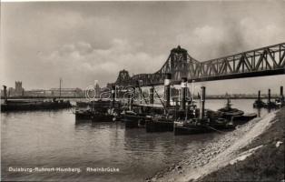 Duisburg-Ruhrort-Homberg, Rheinbrücke / bridge