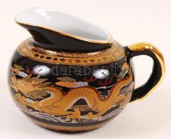 Nem használt 6 személyes kínai tojáshéj porcelán teáskészlet eredeti díszdobozban, hibátlan állapotb...