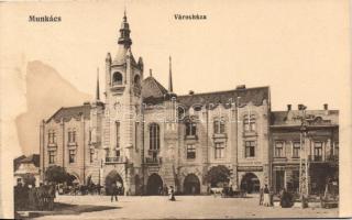 4 db RÉGI történelmi magyar városképes lap (Budapest, Kassa, Munkács, Hévíz) / 4 old historical Hung...