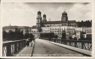 13 db RÉGI használatlan külföldi városképes lap; osztrák és olasz / 13 old unused foreign town-view ...