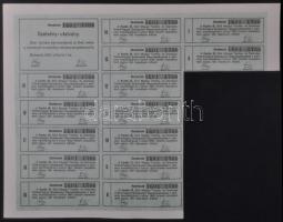 Budapest 1925. "Fuchs G. Első Magyar Tizedes és Százados Hídmérleggyár" részvénye 1000P-rő...