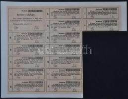 Budapest 1925. "Fuchs G. Első Magyar Tizedes és Százados Hídmérleggyár" részvénye 100P-ről...