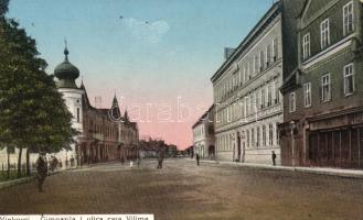 Vinkovci, Vinkovce; Gimnazija i ulica cara Vilima / grammar school