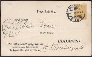 Richter Gedeon Oleum Jecoris Aselli, csukamájolaj reklám / advertisement