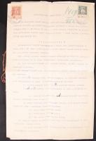 4 db okmány Erdélyből a 10-es évekből közte kétnyelvűek