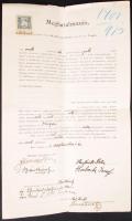 4 db okmány Erdélyből a 10-es évekből közte kétnyelvűek