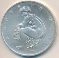 Kiss Nagy András (1930-1997) DN "Renoir" Ag emlékérem (16,03g/0.800/32mm) T:1-