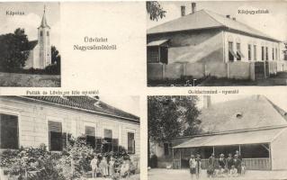 Nagycsömöte, Kápolna, Közjegyzőlak, Goldschmied  és Pollák és Lővinger féle nyaraló