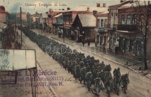 Lida, entry of the German troops