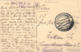 Lida, entry of the German troops