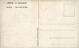 Kovel, Kowel; Boulevard-Strasse / street, pharmacy