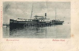 Balatonfüred, Baross gőzös (fa)