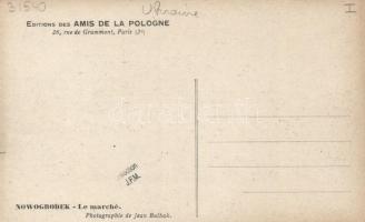 Navahrudak, Nowogródek; Market place 'Editions des amis de la Pologne'