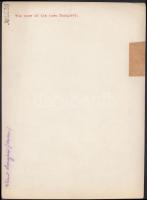 cca 1900-1910 Életkép, városkép Szarajevóból, Kerny István hagyatékából, feliratozva, alján kis szak...