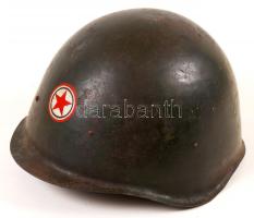 cca 1949 Magyar rohansisak / Cca 1950 HUngarian  military helmet