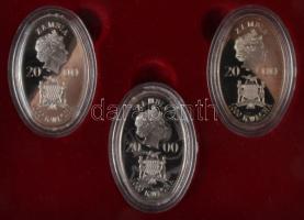 Zambia 2000. 1000Kw CuNi "Nagy Felfedezések" sorozat 2x3 darab érme dísztokban T:PP
Zambia...