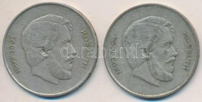 1947. 5Ft Ag "Kossuth" (2x) T:2-,3
Adamo F8.1