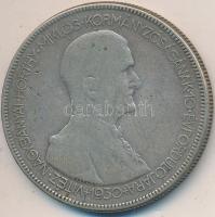 1930. 5P Ag "Horthy-jobbra" T:3  Adamo P8