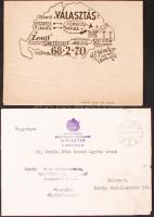 1915-1930 Okmány és reklám tétel: Török Kálmán altábornyagy folyamodványa, és Zenit irrdenta reklám