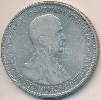 1930. 5P Ag "Horthy-jobbra" T:3  Adamo P8