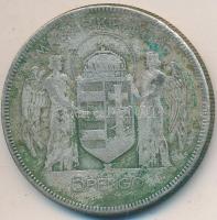 1930. 5P Ag "Horthy-jobbra" T:3 patina
Adamo P8