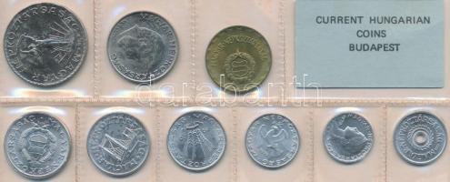 1979. 2f-10Ft 9db klf érmés forgalmi sor fóliatokban T:1