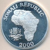 Szomália 2000. 10$ "Az afrikai majom" (31.1g/0.999) T:PP
Somalia 2000. 10 Dollars "Th...