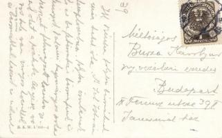 Hot air balloon; K.u.K. military humour B.K.W.I. 880-4. s: Schönpflug