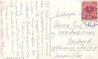 'Militärkapelle' K.u.K. military band, humour B.K.W.I. 953-4. s: Schönpflug