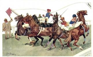 Horse race B.K.W.I. 679-1. s: Schönpflug