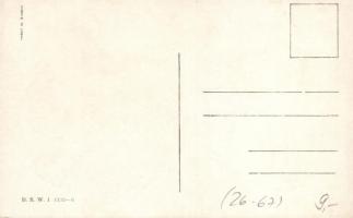 Fröhliche Ostern! / Easter, sheep carriage B.K.W.I. 4132-6 s: Schönpflug