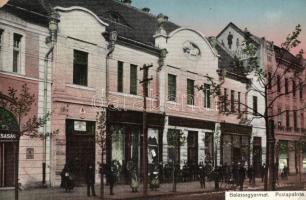 Balassagyarmat, Posta Palota, Himmler Bertalan könyvnyomda és bazár, Wertheimer Zsigmond (EK)