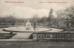 Nagymágócs, Gróf Károlyi kastély udvara (EK)