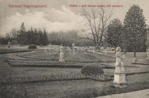 Nagymágócs, Gróf Károlyi kastély udvara (small tear)