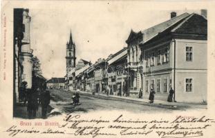 Beszterce, Bistritz; templom / church (EK)