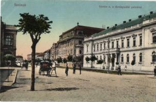 Szolnok, Gorove utca Törvényszéki palotával