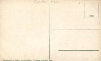 Velké Karlovice, Gross-Karlowitz; Nádrazí, Bahnhof; Nakladatel Jan Vasut / railway station